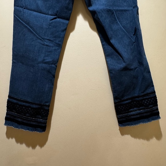 Ann Taylor Factory Stitched Hem Jeans - Picture 10 of 12